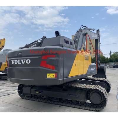Excavadora ISUZU Motor VOLVO EC200 Certificada e pronta para as suas necessidades de construção
