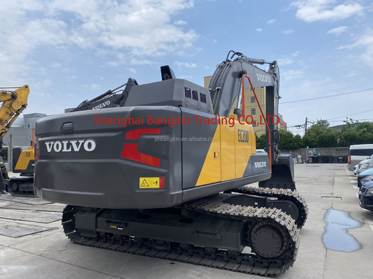 Excavadora usada VOLVO EC200 Máquina de grande escavadeira com e após o período de venda de 1 ano