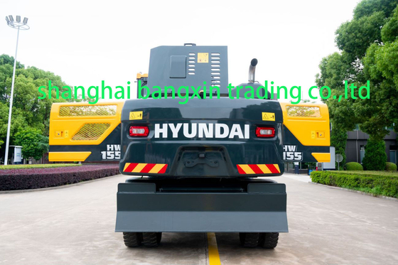 Excavadora usada Hyundai HW150 com capacidade de 0.7 balde a preços acessíveis e frete grátis