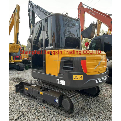 Envio grátis Excavadoras Volvo usadas EC60D Mini Excavadora de segunda mão 7 dias de entrega