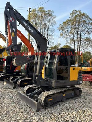 Envio grátis Excavadoras Volvo usadas EC60D Mini Excavadora de segunda mão 7 dias de entrega