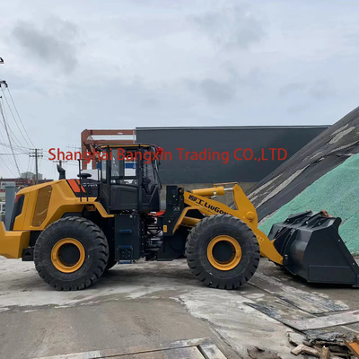 Certificado CE Liugong 866H carregador de rodas de 6 t Alimentado por motor Cummins para mineração de energia