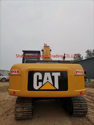 Excavadora de segunda mão Cat 320D com certificação EPA/CE e cilindro hidráulico original