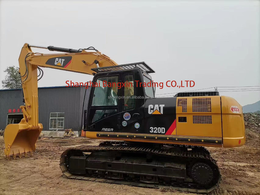 Excavadora usada CAT 320D Crawler com 700 horas de trabalho em boas condições do Japão