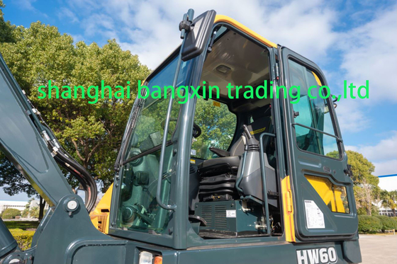Aumente a sua produtividade com 90% de graus HW60 Mini Excavator e 0,34 Capacidade de Balde