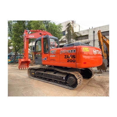 Excavadora usada Hitachi ZX200 Crawler Excavadora de segunda mão Original EPA/CE Certificado