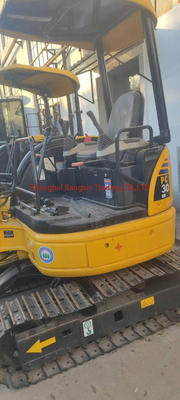 Excavadora de rastreamento Komatsu PC30 usada com certificação EPA/CE