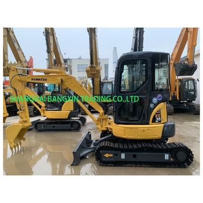 Motor Komatsu Mini Excavator 3,5 toneladas EPA Farm Usado Crawler Digger MiniBagger compacto