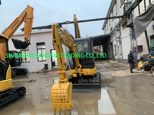 Motor Komatsu Mini Excavator 3,5 toneladas EPA Farm Usado Crawler Digger MiniBagger compacto