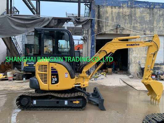 Motor Komatsu Mini Excavator 3,5 toneladas EPA Farm Usado Crawler Digger MiniBagger compacto
