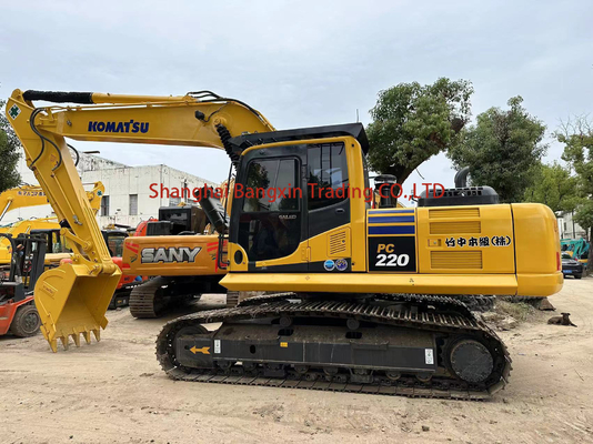 1 Excavadora usada PC200-8 com excelente desempenho de trabalho e palavras-chave do setor