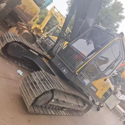 Excavadora global usada Volvo EC210D com todas as funções Peso normal de funcionamento 21 toneladas