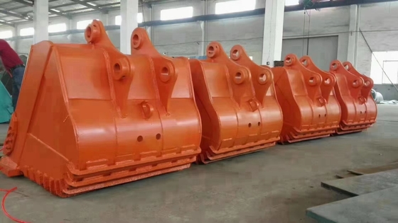 Baldes de escavadeira personalizados de potência forte e estabilidade hidráulica garantida