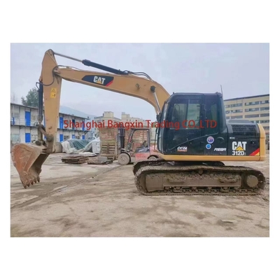 Bomba hidráulica original Máquina usada de gato 312D2 Excavadora de segunda mão com frete grátis