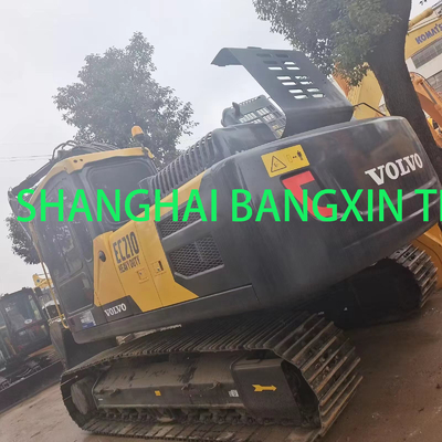 Excavadora hidráulica Volvo EC210D com cilindro hidráulico original a baixa velocidade