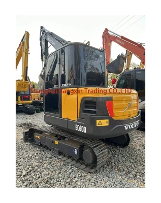 Obtenha o melhor para um Volvo EC60D Mini Excavator usado 0,25 Capacidade de balde 7 dias de entrega