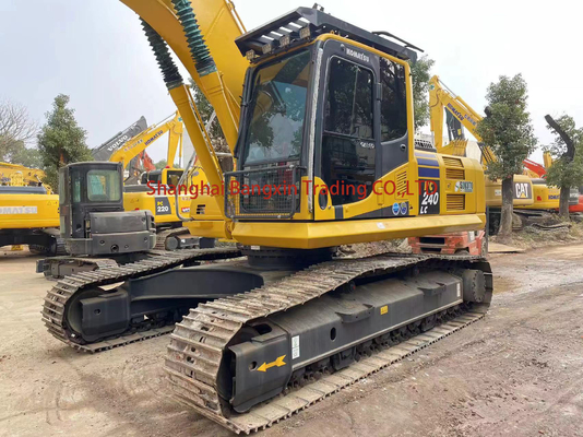 Envio grátis Excavadora japonesa original de rastreador Excavadora usada komatsu hidráulica pc240 em Xangai