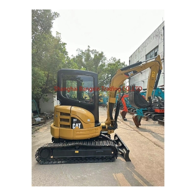 Excavadora de cilindro hidráulico original Cat 303C usada para construção e engenharia