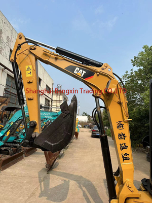 Excavadora de cilindro hidráulico original Cat 303C usada para construção e engenharia