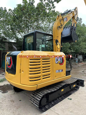 CAT 305.5 Mini-excavadora com cilindro hidráulico original e capacidade de balde de 0,23 m3