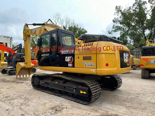Excavadora usada de gato remessas gratuitas máquinas de escavação de segunda mão Excavadora usada de gato 320