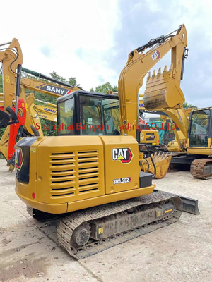 Sim, inspecção aceita Mini escavadeira Cat 305.5E2 usada com excelente desempenho