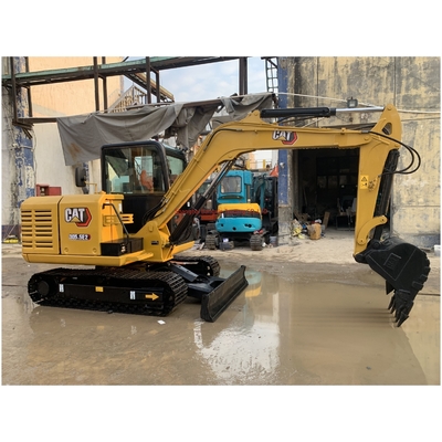 Horário de trabalho reduzido Cat 305.5E2 mini escavadeira Todas as funções normais Excelente estado
