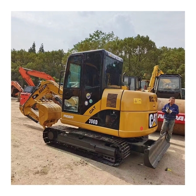 2.5 Ton Cat 306d mini escavadeira com potência e alta estabilidade hidráulica