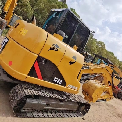2.5 Ton Cat 306d mini escavadeira com potência e alta estabilidade hidráulica
