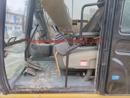 Máquina de construção de escavadeiras de rolagem usadas Cat 312D2 com válvula hidráulica original