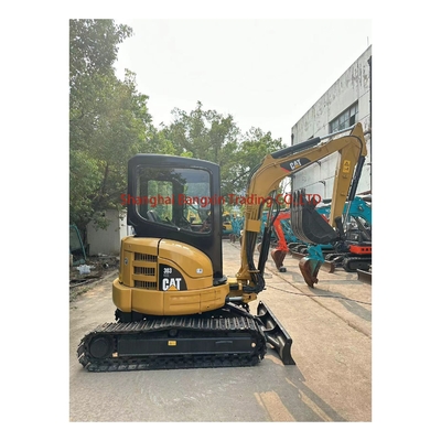 Pequena máquina mini-excavadora CAT 303 3 toneladas Excavadora 3000 KG 700 horas de trabalho