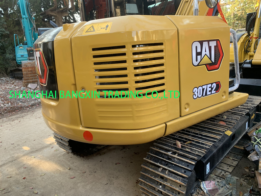 Mini Excavator Cat 307E2 com 7000 KG de peso da máquina em Xangai