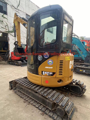 Excavadora original usada Cat 303c Mini Excavadora Índia Pós-venda 1 ano