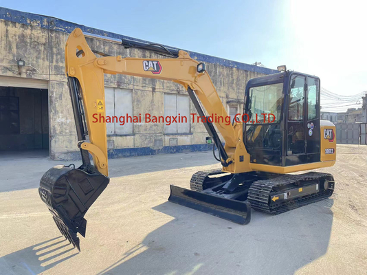 Excavadora Mini Cat 306E2 de segunda mão com potência e alta estabilidade hidráulica