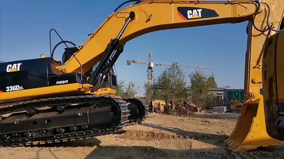 Cat 336D Excavadora 33,6TON Peso operacional para construção de engenharia em segunda mão
