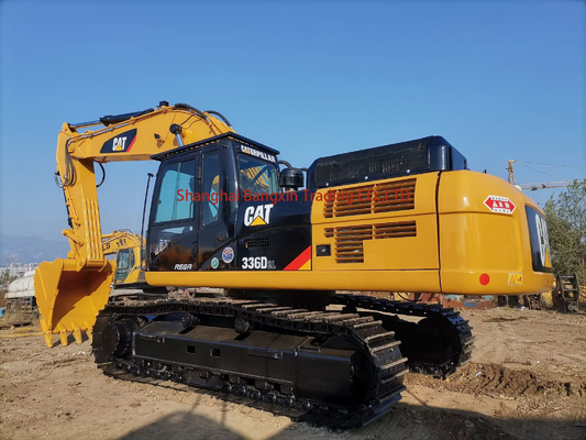Cat 336D Excavadora 33,6TON Peso operacional para construção de engenharia em segunda mão
