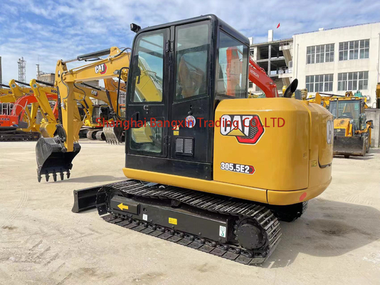 Japão Usado Cat 305.5E2 Excavator com 700 horas de trabalho Todas as funções normais Melhor