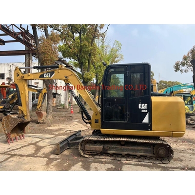 Envio Gratuito Máquina de Escavação Usada Escavação CAT 306E de segunda mão