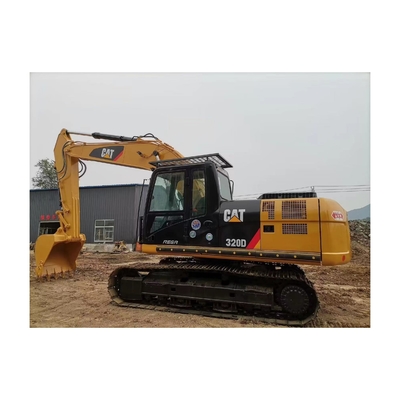 Excavadora Cat 320D em Shanghai, cilindro hidráulico original, peso da máquina 20000 kg