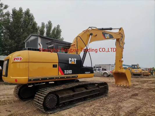 Excavadora Cat 320D em Shanghai, cilindro hidráulico original, peso da máquina 20000 kg