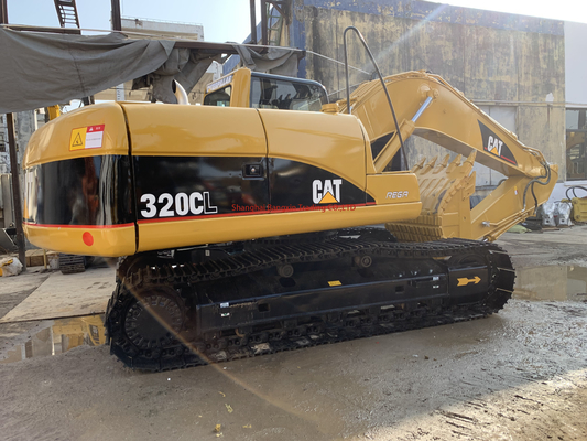Excavadora de 20 toneladas Cat 320CL com cilindro hidráulico original usado no mercado global
