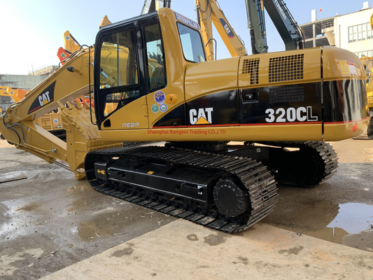 Excavadora de 20 toneladas Cat 320CL com cilindro hidráulico original usado no mercado global